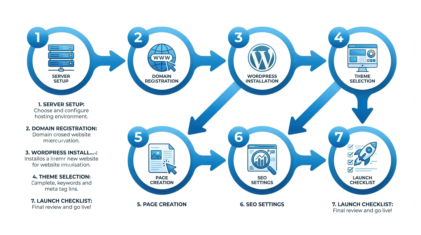 初心者がホームページを作る全体手順