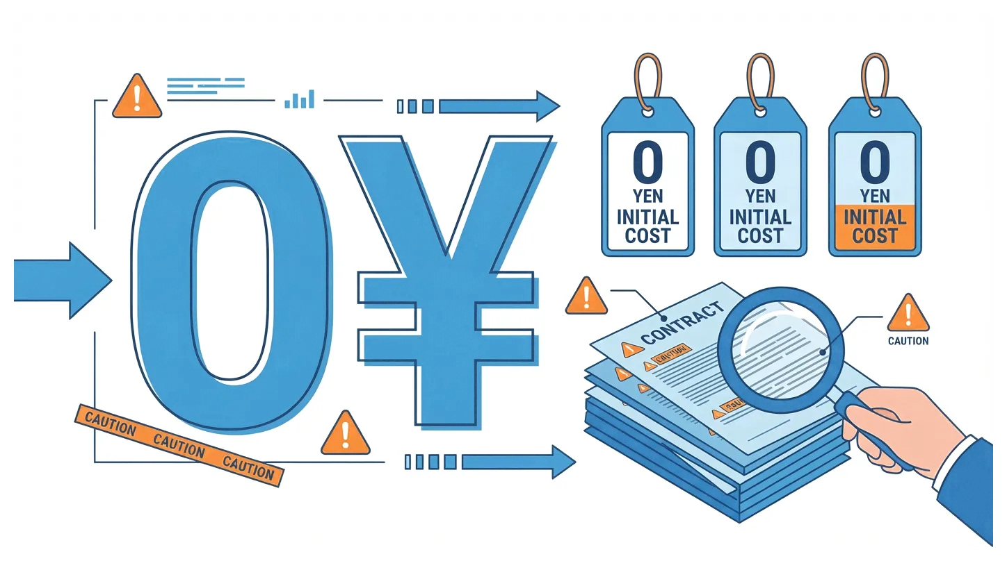 初期費用0円のホームページ制作は本当にお得？
